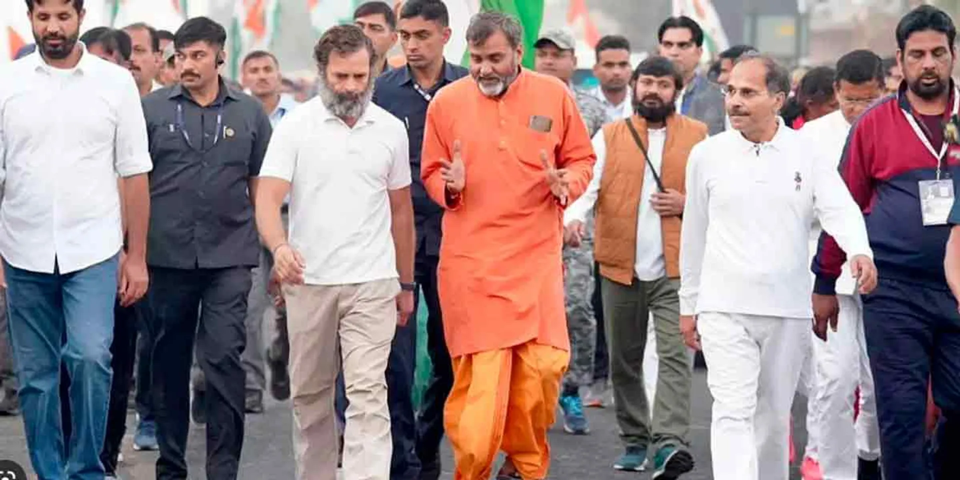 Rahul Gandhi's 100-day walk! 