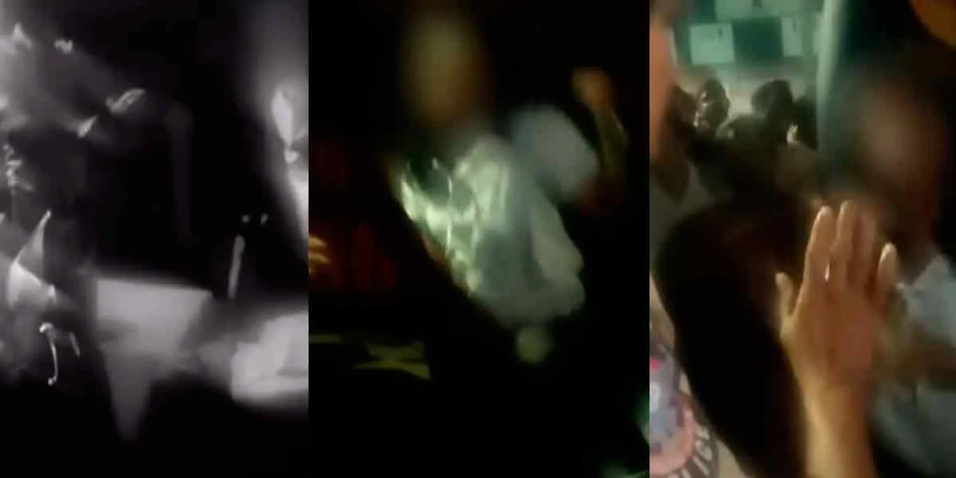 Young girl drinking alcohol on the road - assault on inspector who knocked
