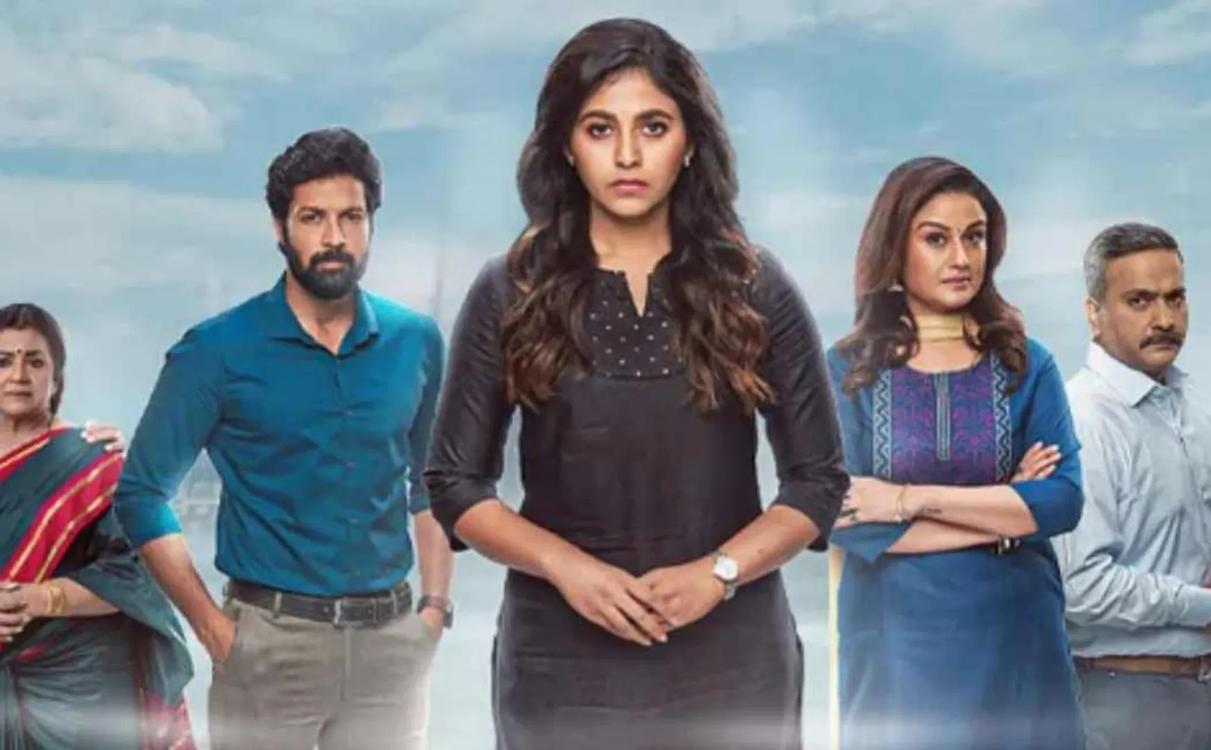 anjali starring fall web series get good response from audience