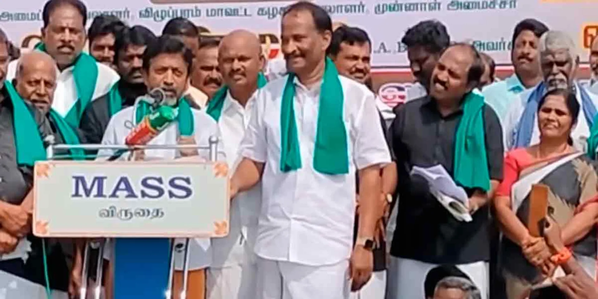  DMK will form an alliance with BJP in 2024 elections - CV Shanmugam speech