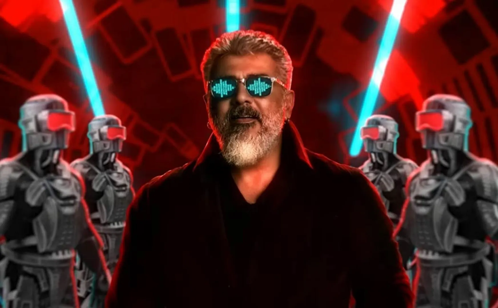 ajith in thunivu second single Kasethan Kadavulada lyric video no. 1 trending in youtube 