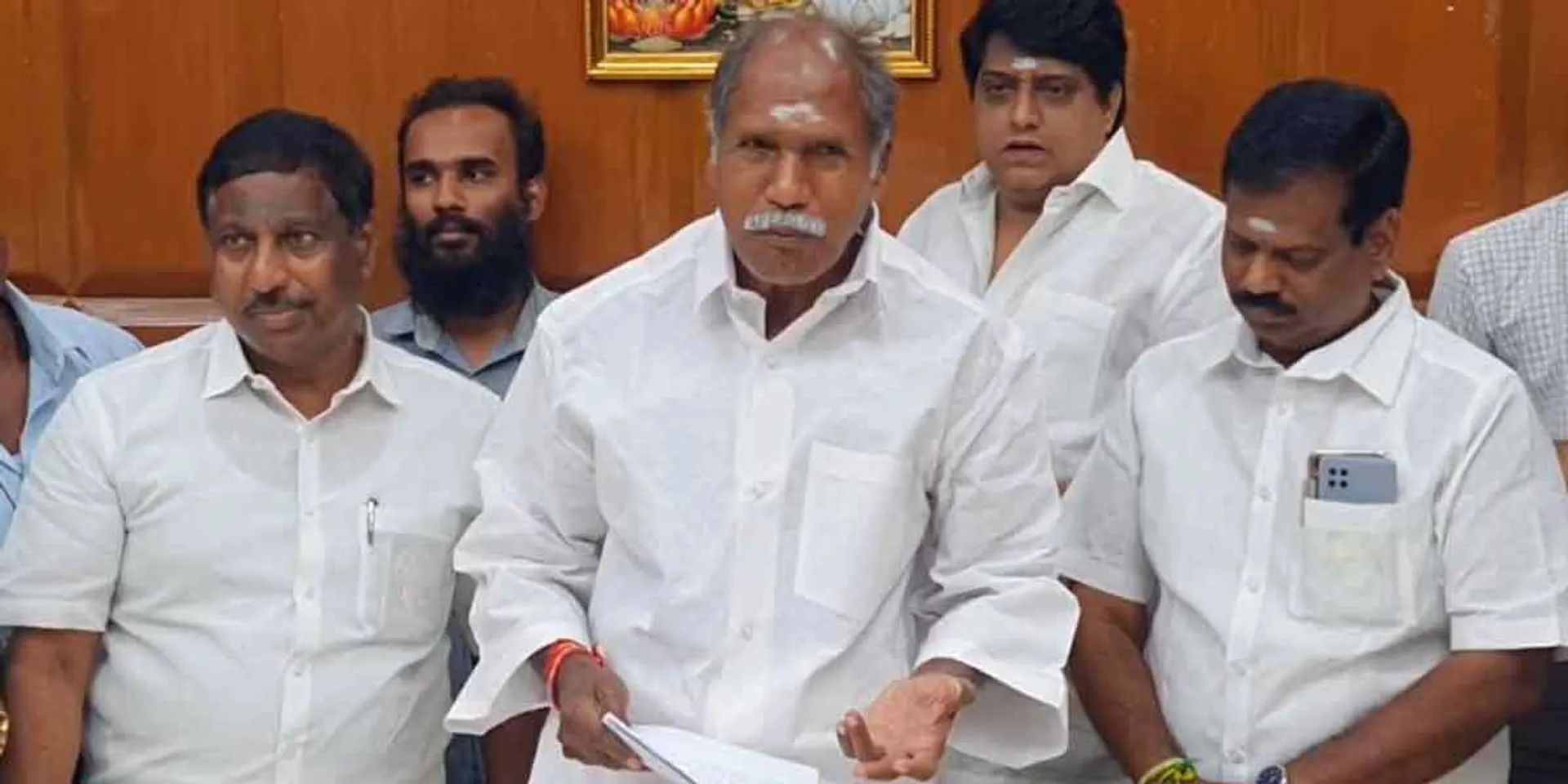 "Puducherry did not get real liberation"-Chief Minister Rangasamy sad