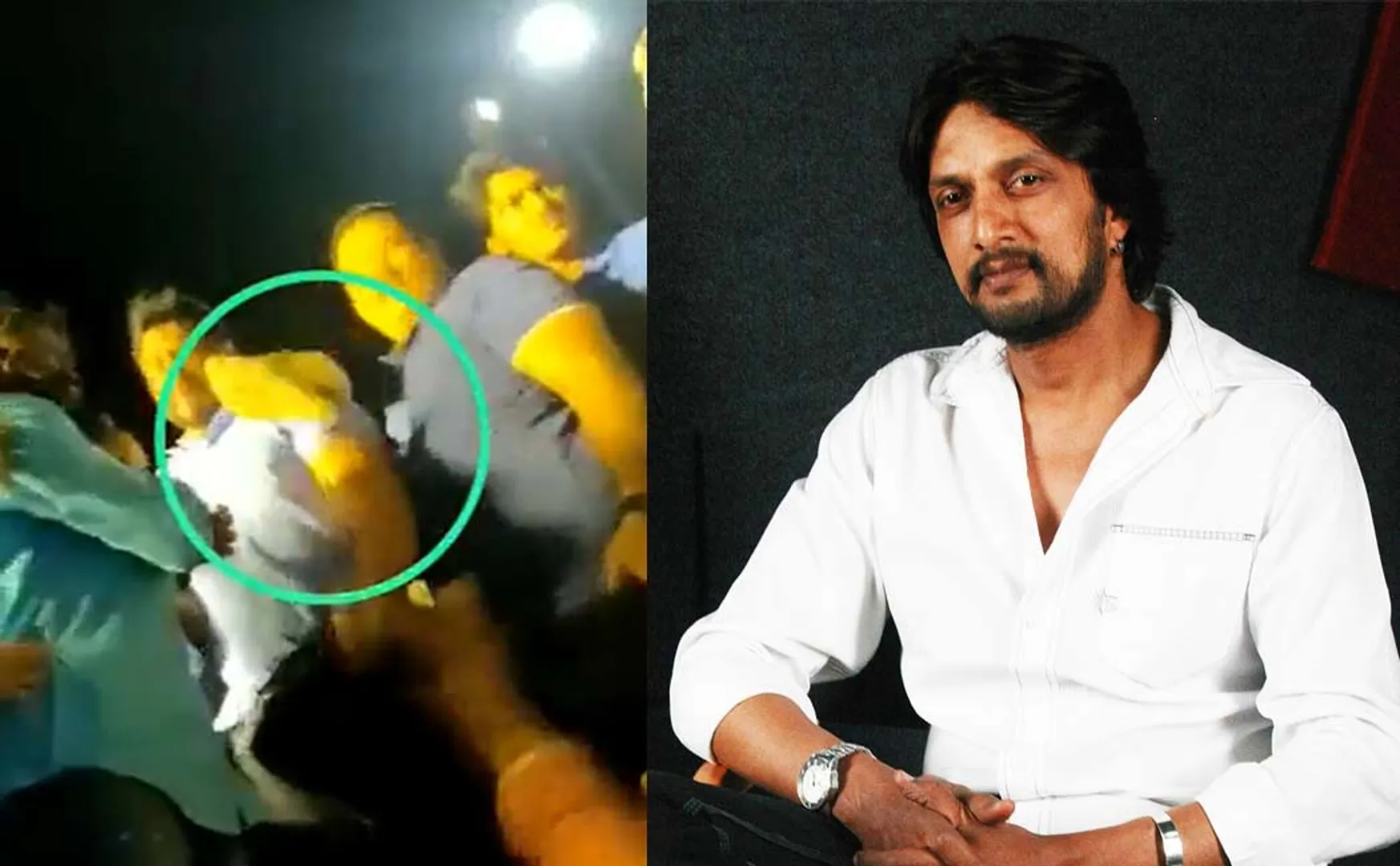 actor kicha sudeep Condemnation to dharshan attack by fans  