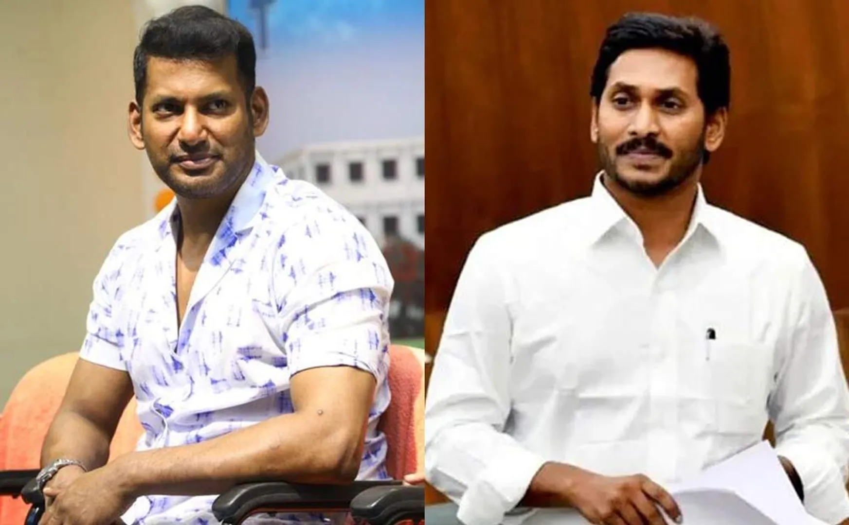 andhra cm Jagan Mohan Reddy invites vishal to meet 