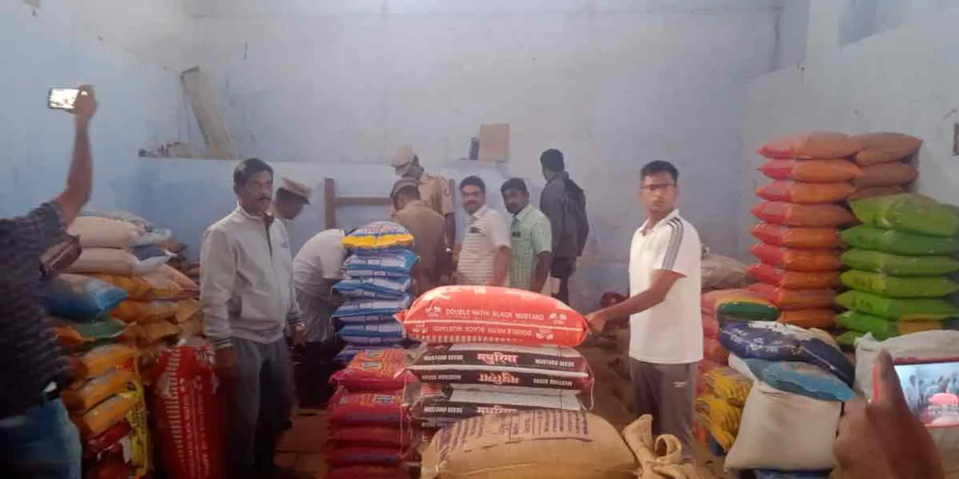 Tons of gutka in BJP leader's godown - Shivagiri shocked
