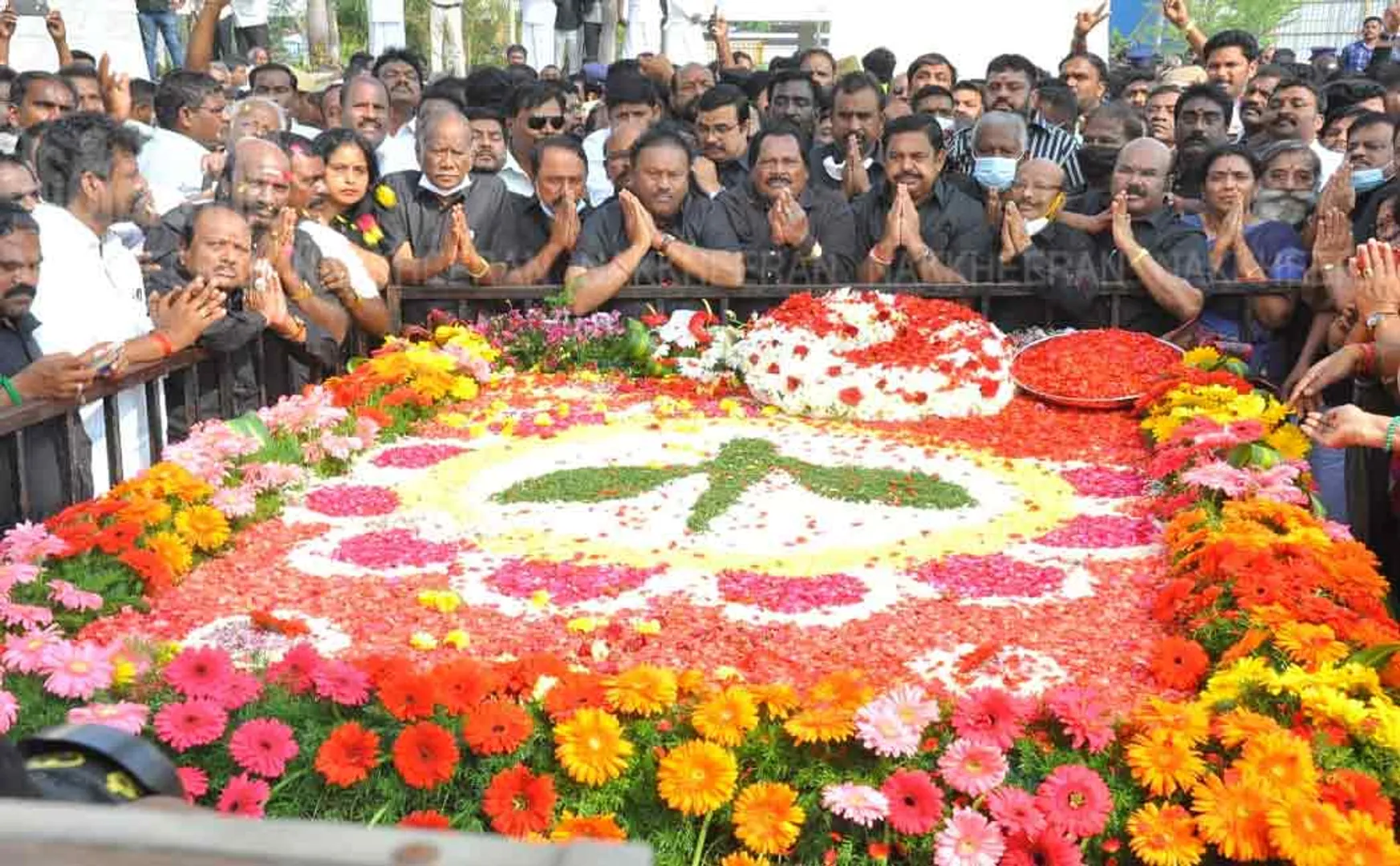 EPS Pledge Acceptance at MGR's Memorial