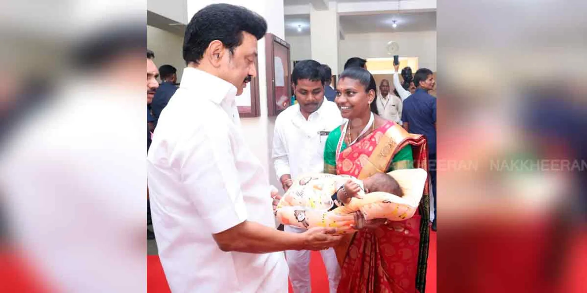 The Chief Minister of Tamil Nadu named the Mayor's child