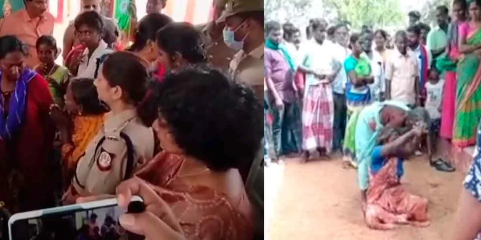  The people of IRAYOOR  who are victims of untouchability; Clearance obtained by the District Collector