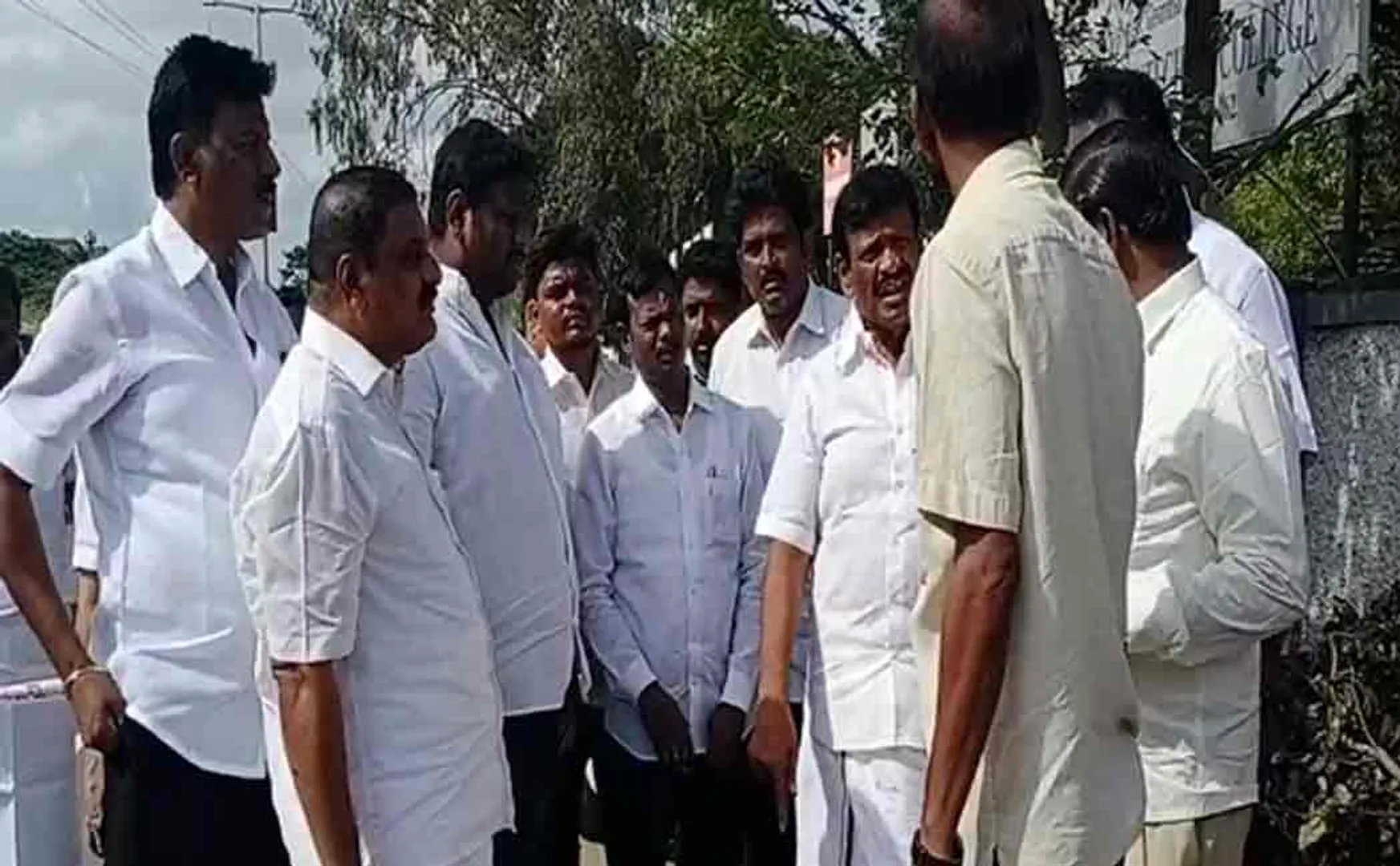 minister nasar inspection is viral in social media