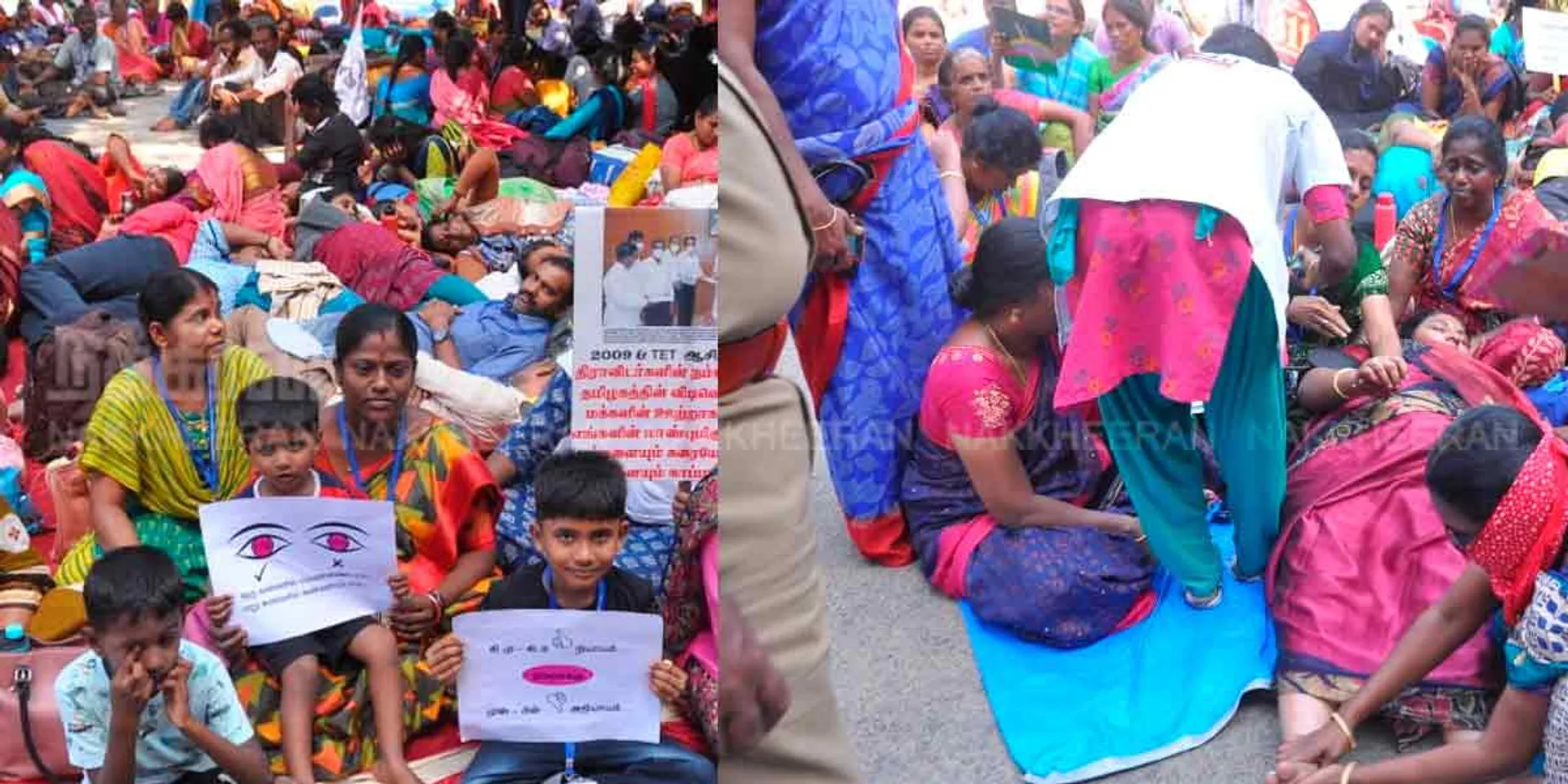  The hunger strike continues for the third day; 40 people fainted
