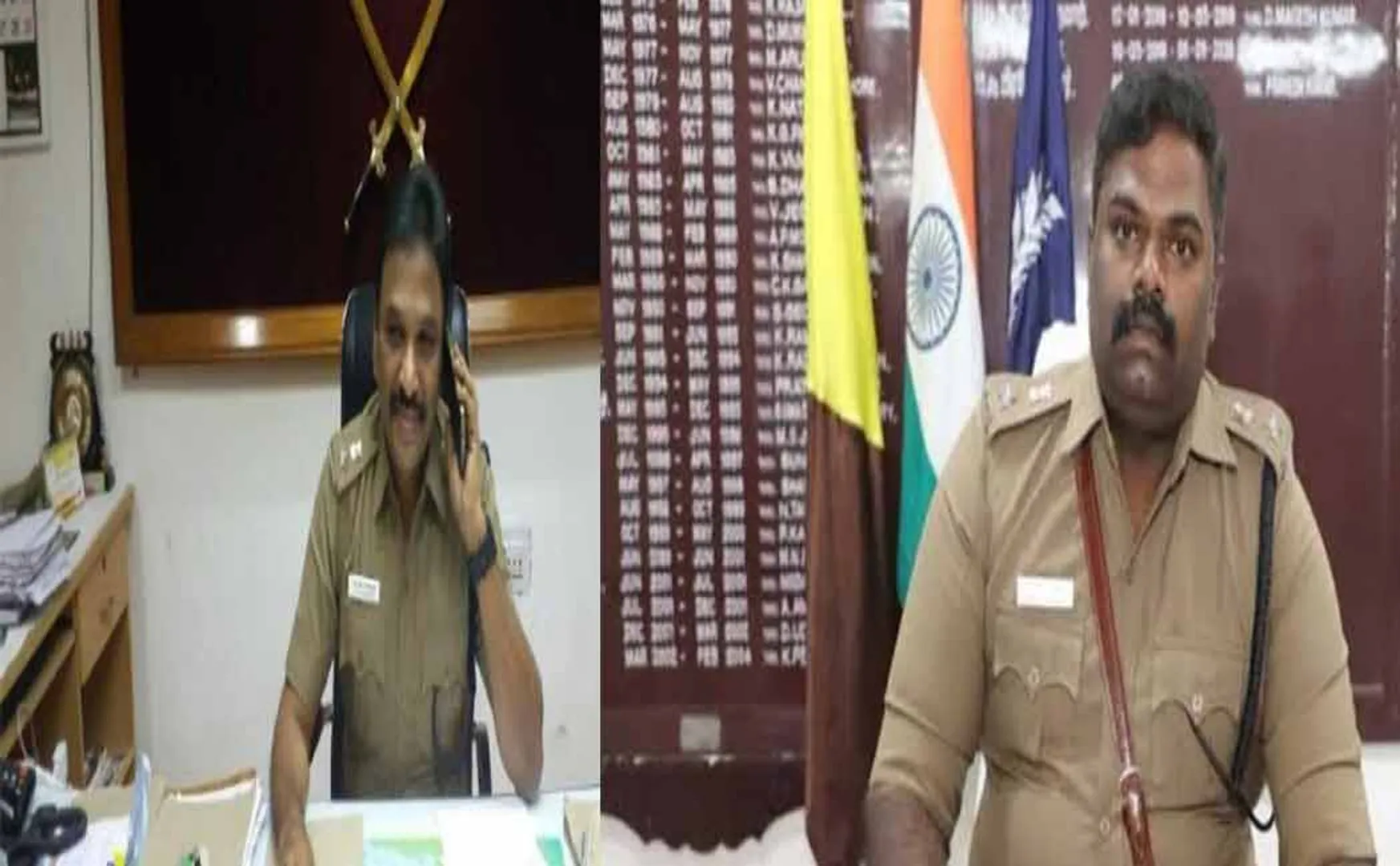 ips officers appointment and transfers newly sp appointed in salem namakkal dharmapuri  