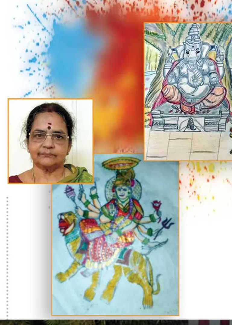 /idhalgal/om/banumathi-shines-devotional-paintings-vijaya-kannan