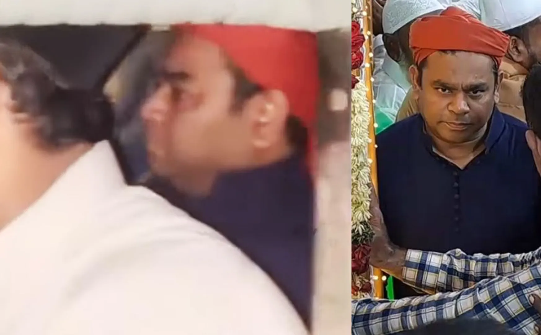 ar rahman comes in auto for Nagore Dharga