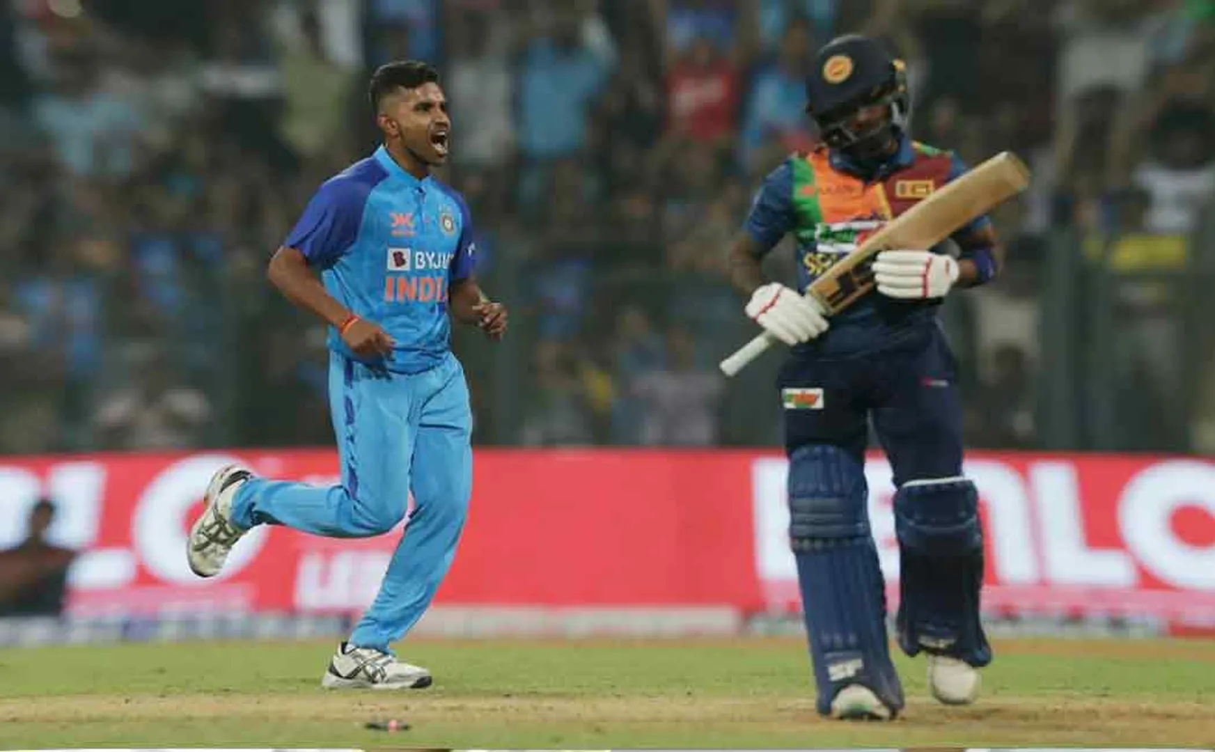Shivam mavi  who scattered Sri Lanka; India won the match