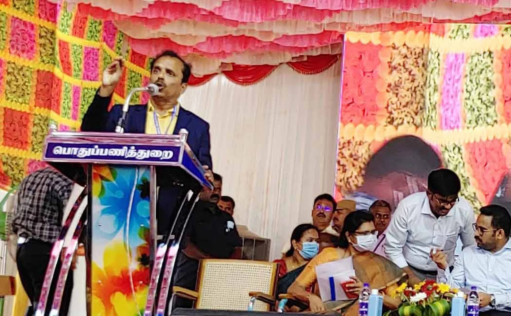Virudhunagar medical college dean speech in government function 