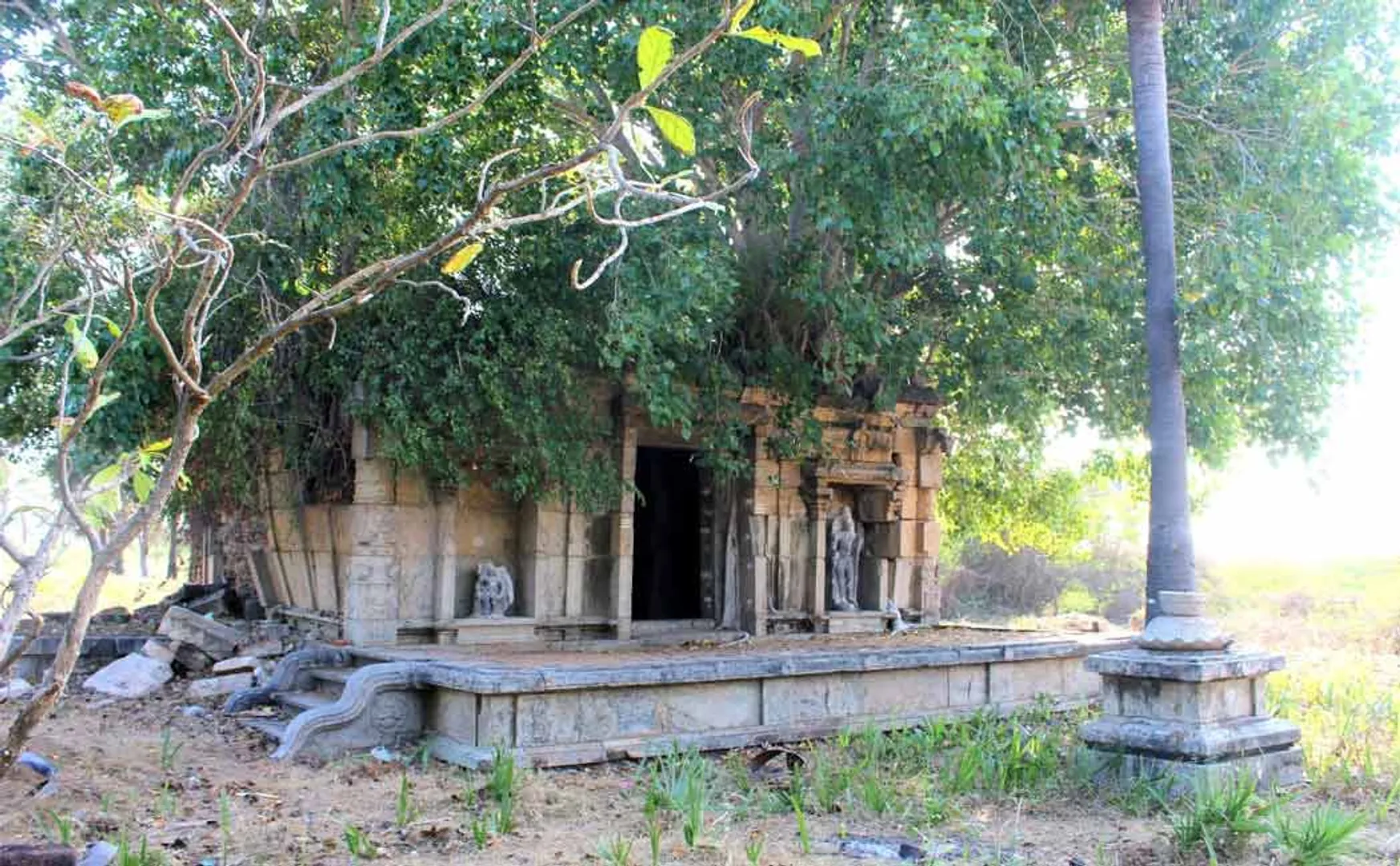 ramanathapuram archaeologist request to tn government save cholas temple 