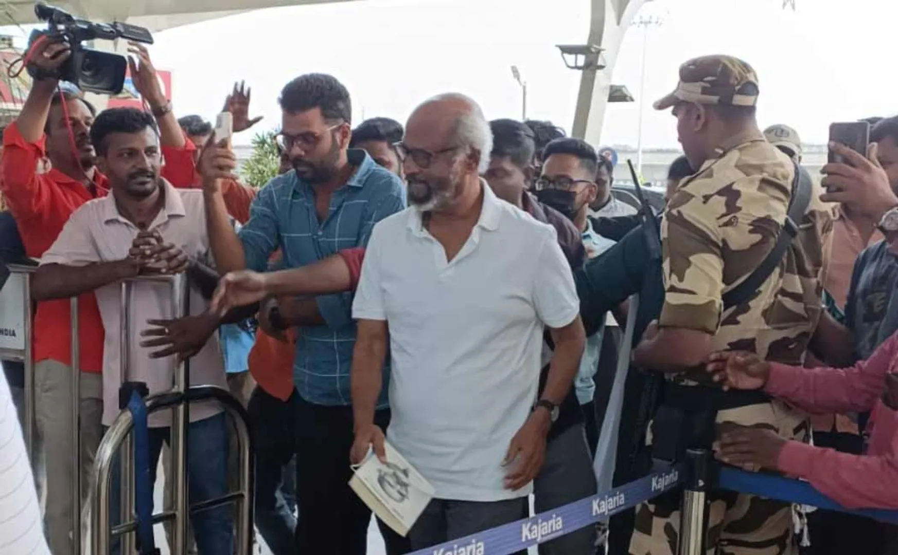 Rajini went to Hyderabad for jailer shooting 