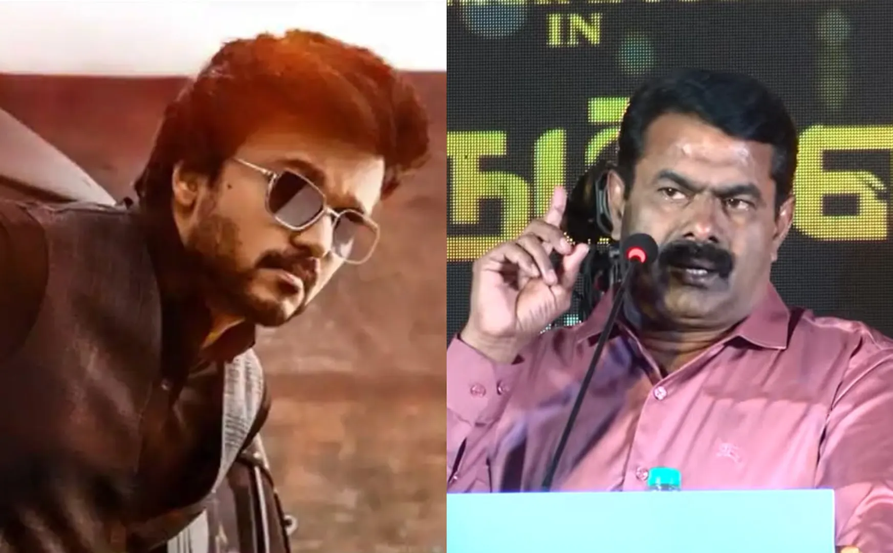 seeman speak about vijay in irumban audio launch 
