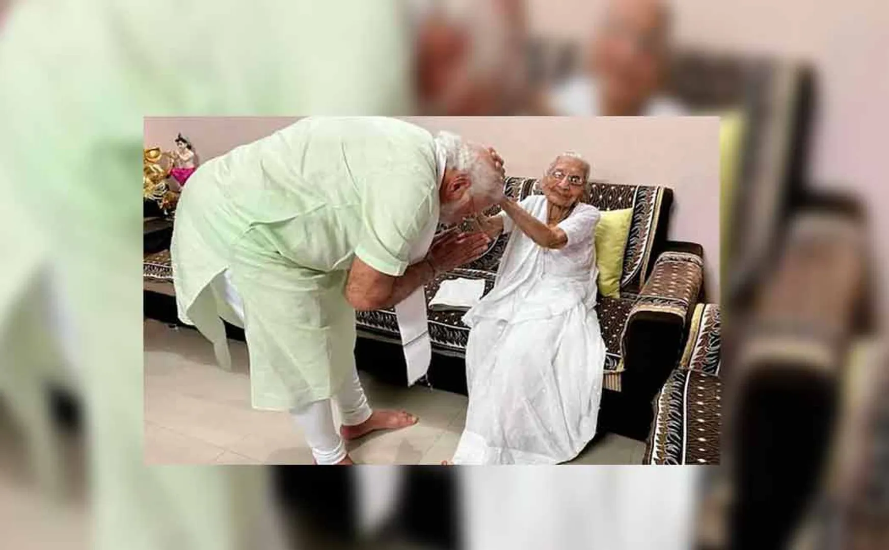 modi mother name in barricade 
