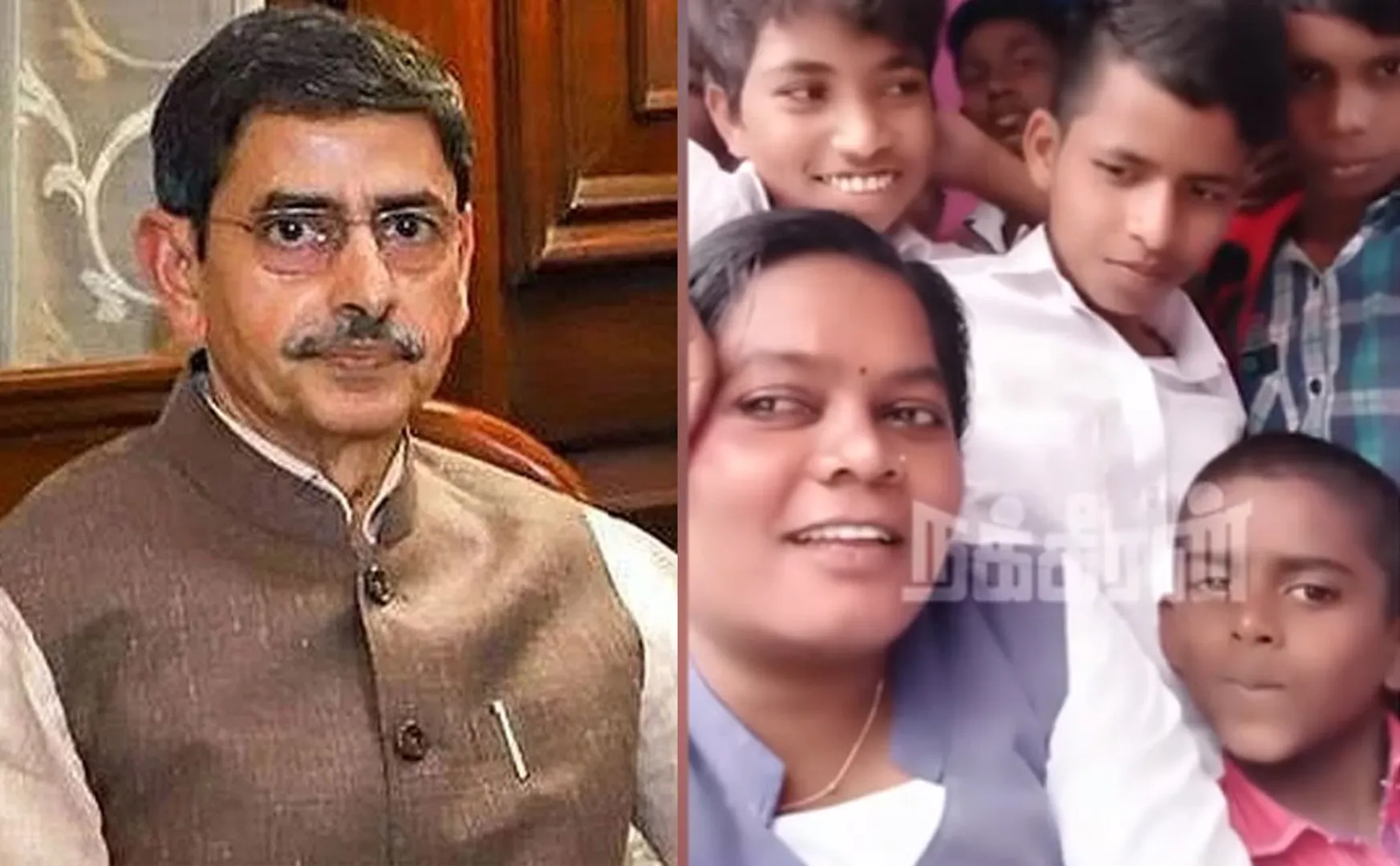 school student say thamizhagam not Tamil Nadu 