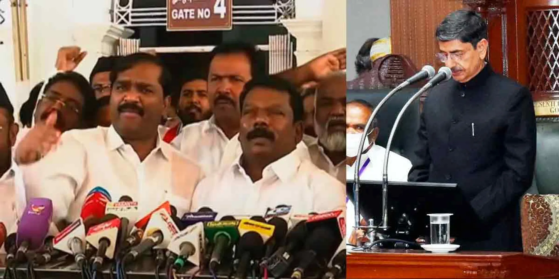  Governor avoided the term 'Dravidian model' - DMK alliance parties angry