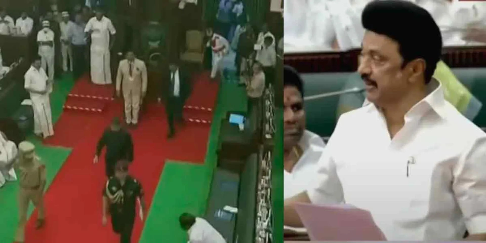  Tamil Nadu Chief Minister's speech; Governor R. N. Ravi left in a hurry