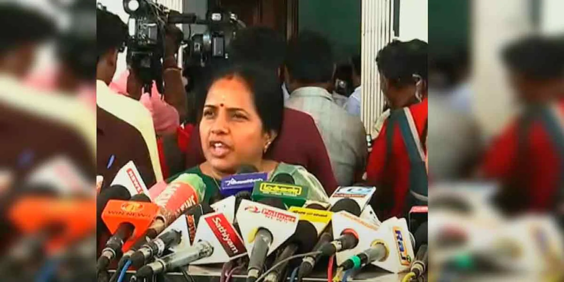 Vanathi Srinivasan press meet 
