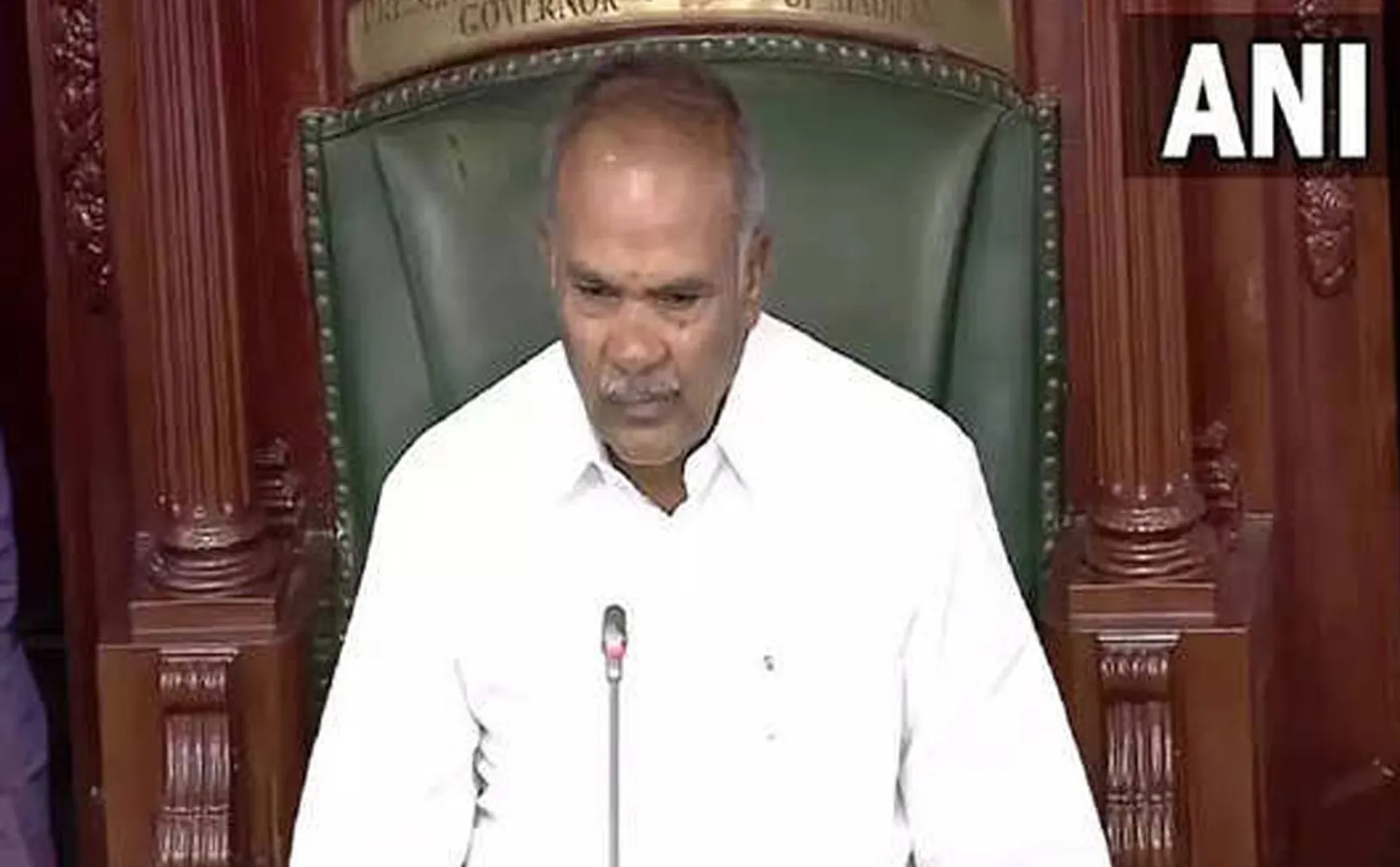 Speaker Appavu said  resolution was passed only obtaining permission against Governor speech