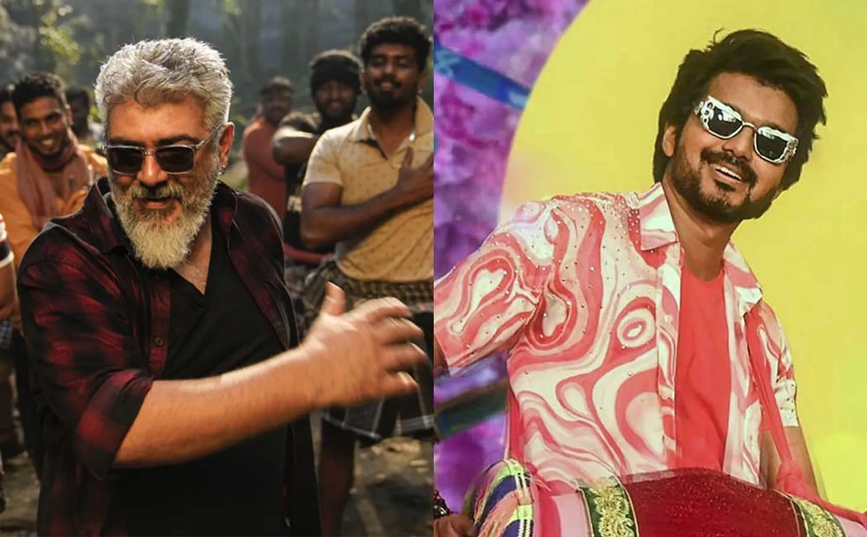 thunivu varisu celebration vijay fans helped ajith fan in salem 