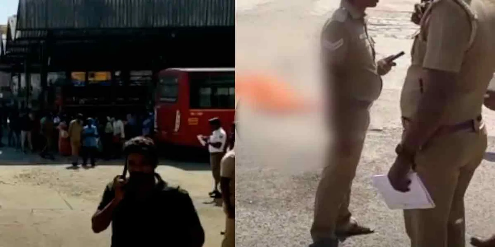 Old lady lose their live after being hit by a bus; the tragedy happened at the bus station