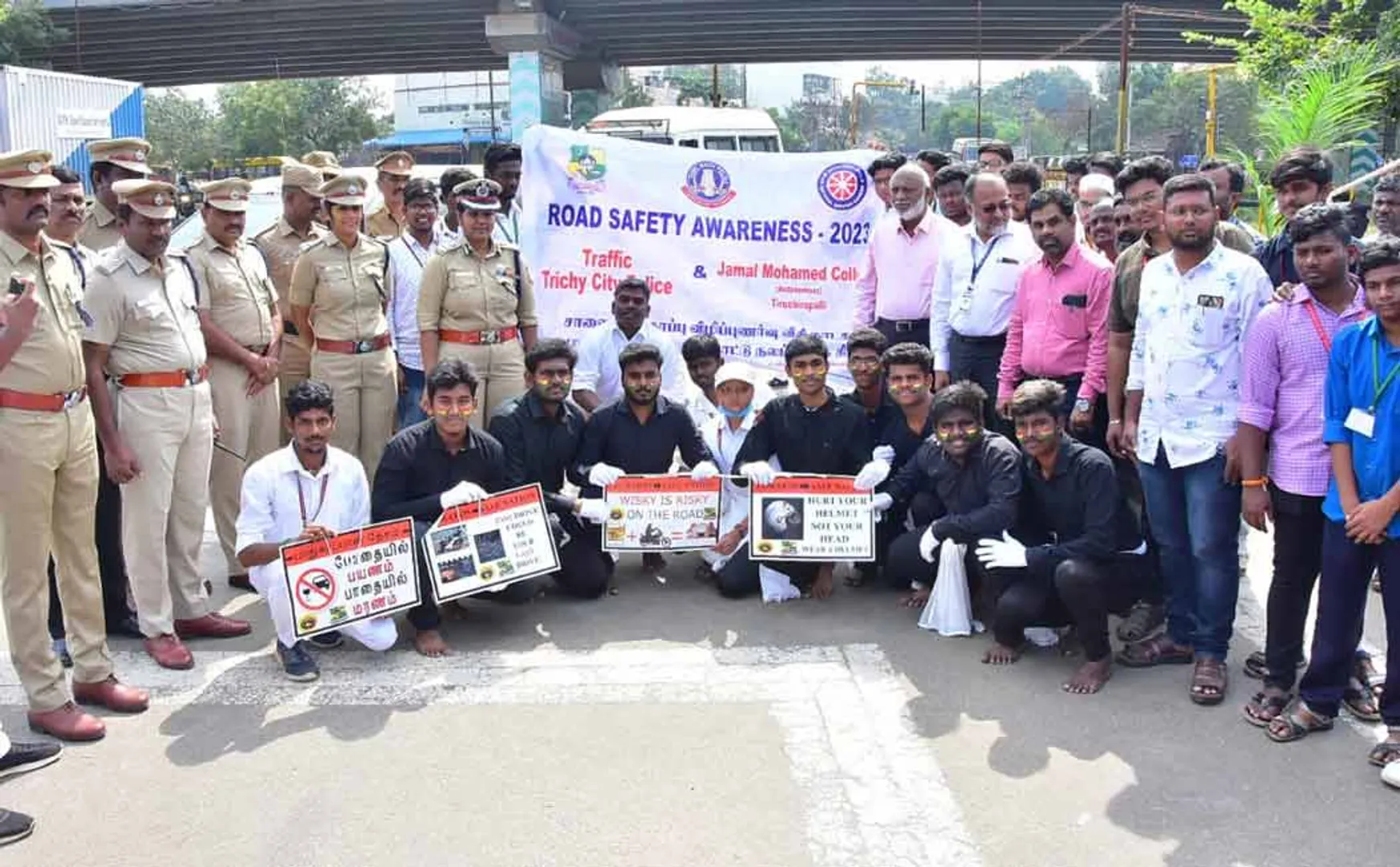 road safety awareness programme conducted in trichy 