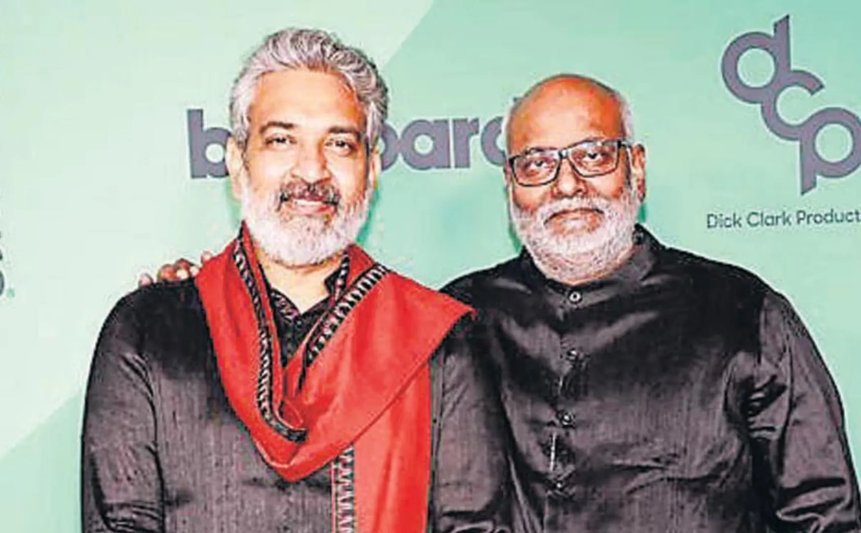 ss rajamouli and keeravani meet Steven Spielberg