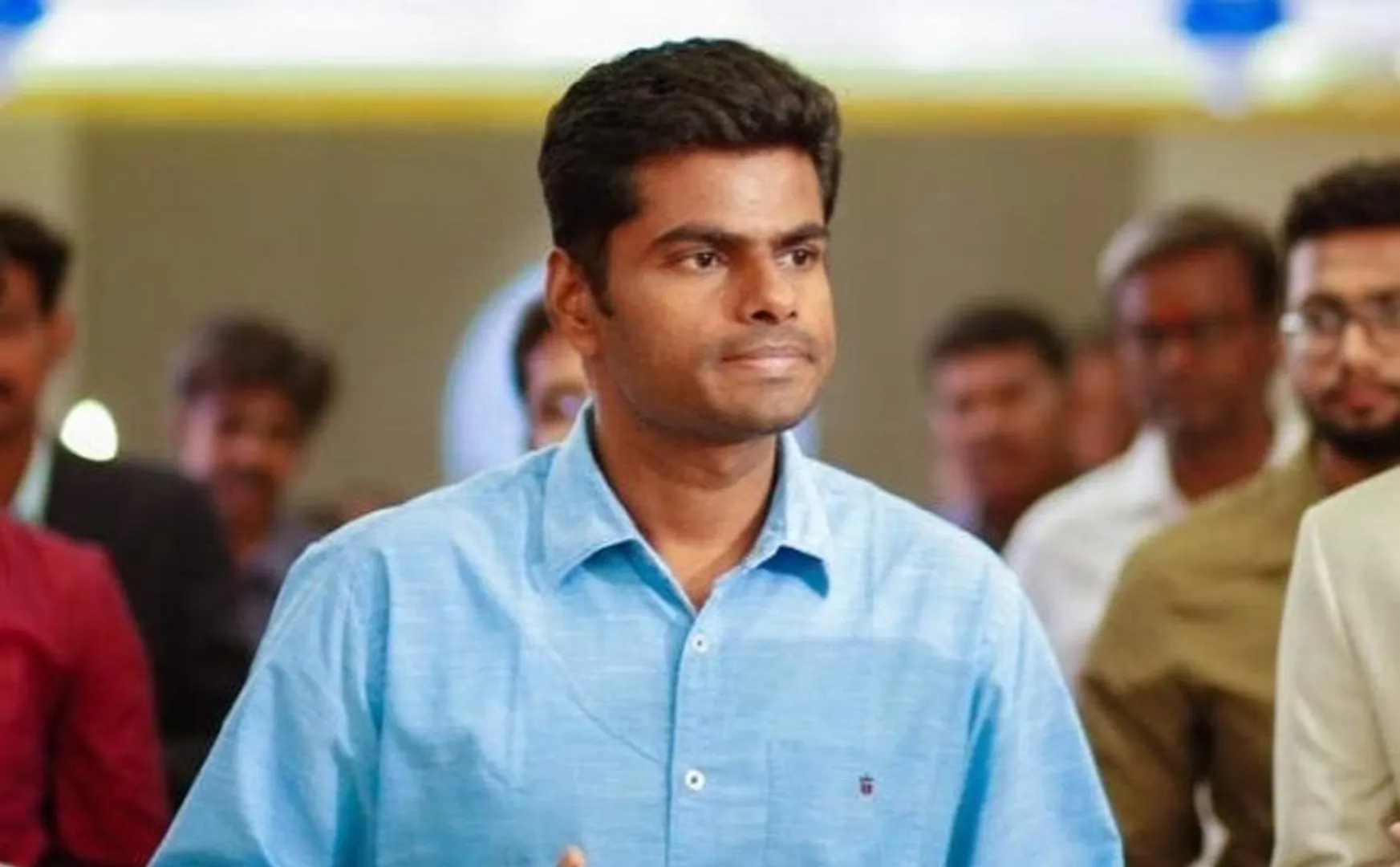 Annamalai was who ignored  word Tamil Nadu  Pongal greetings