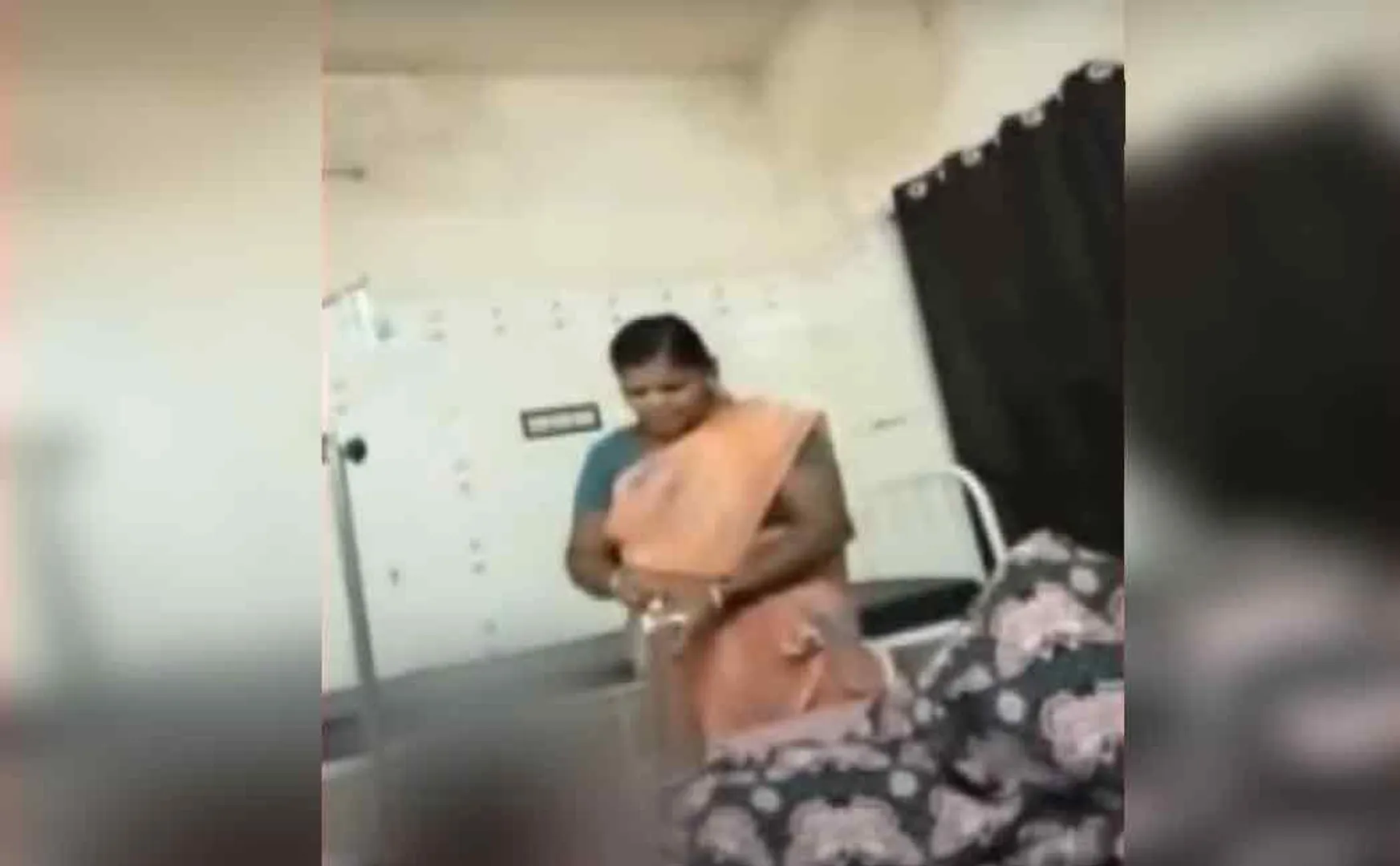 The cleaner injected the glucose to girl 