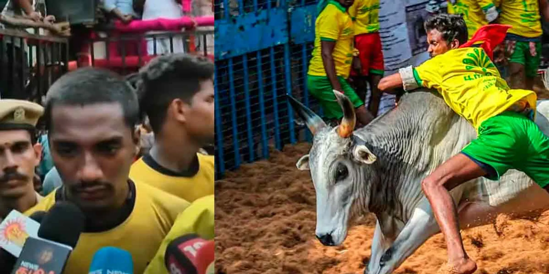"We definitely don't like the online system" - Vijay Petty who won the first prize in Jallikattu