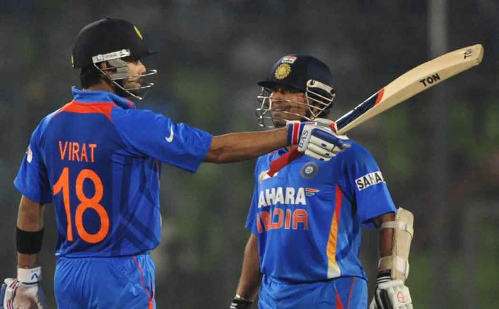 Virat Kohli broke Sachin's records