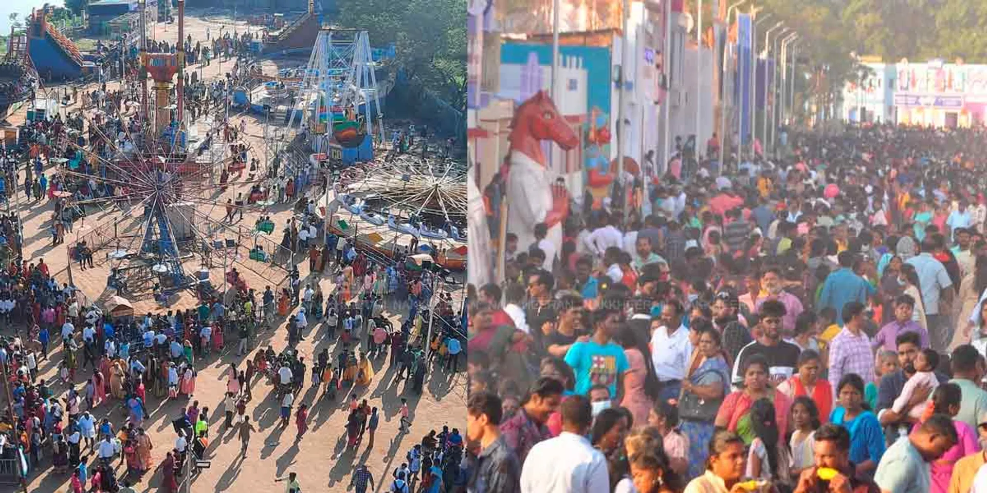  People concentrated in the Marina