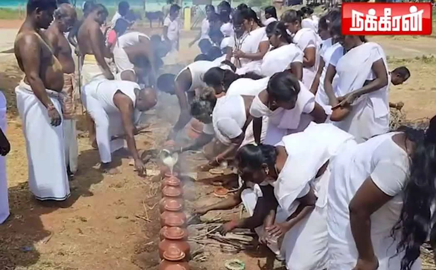 sivagangai district salugai puram villagers celebrated pongal festival 