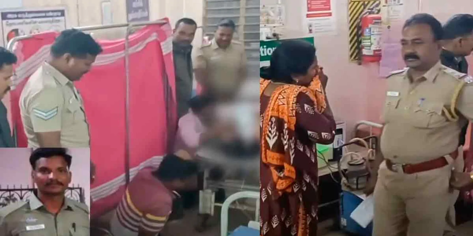 Tragedy befell the policeman who went on patrol; Relatives cried