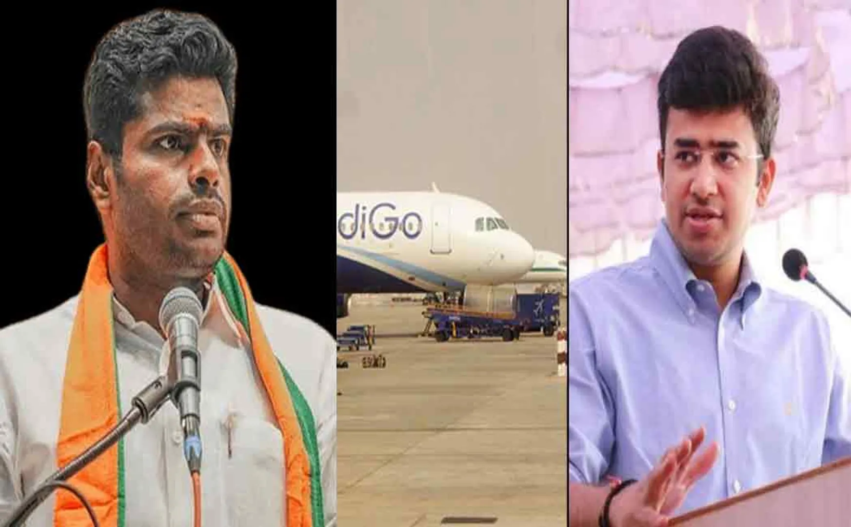 Airplane door issue; Tejaswi apologized; Annamalai refuses