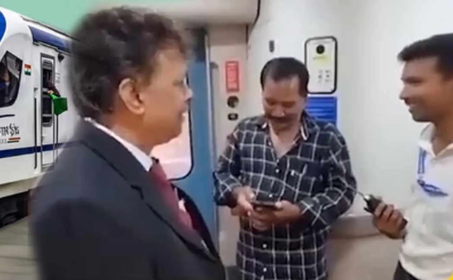 Penalty for taking selfies on Vande Bharat train without ticket