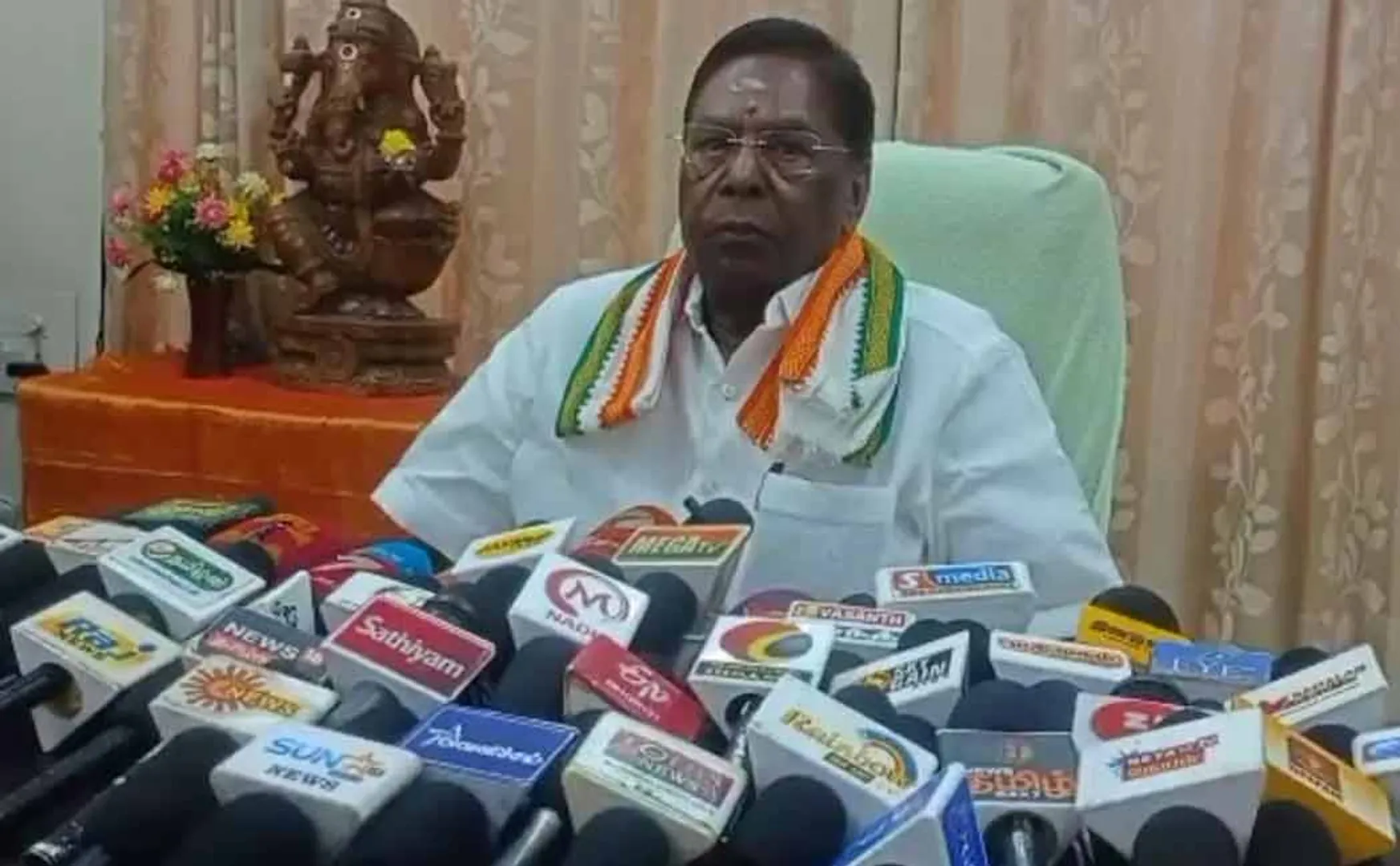 former cm narayanasamy talks about rangasamay statement 
