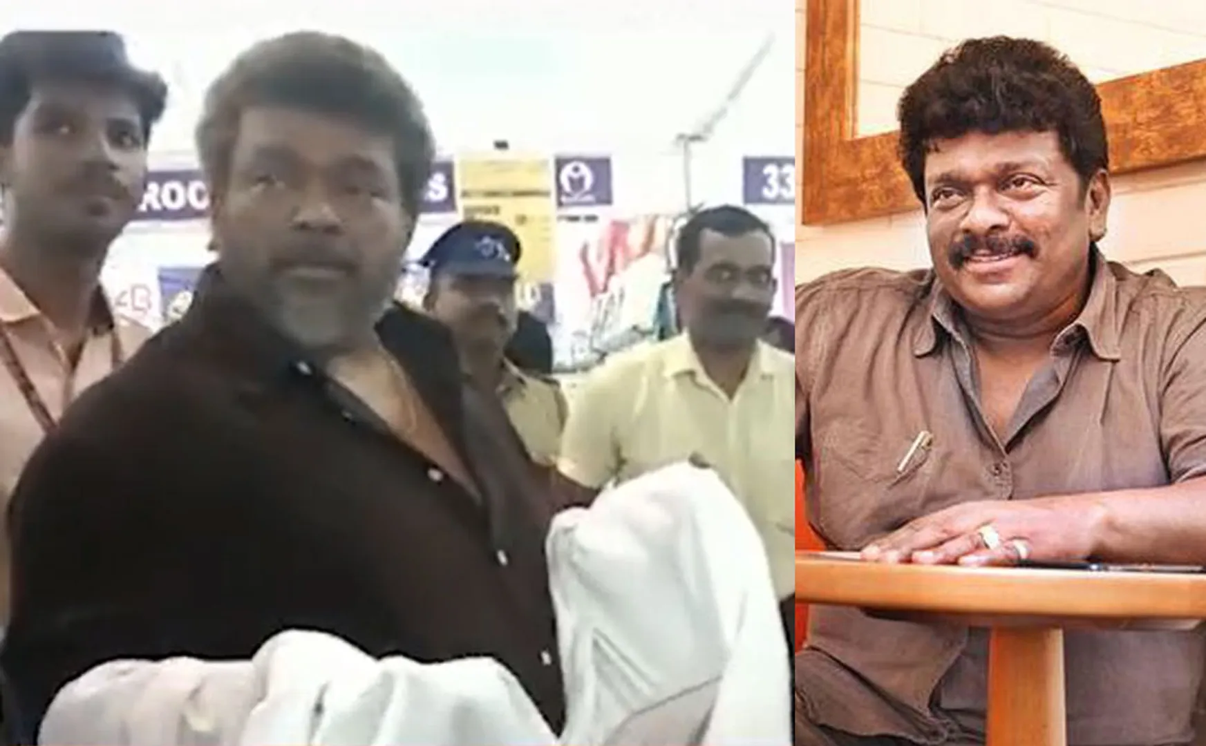 parthiban at book fair video goes viral on internet 