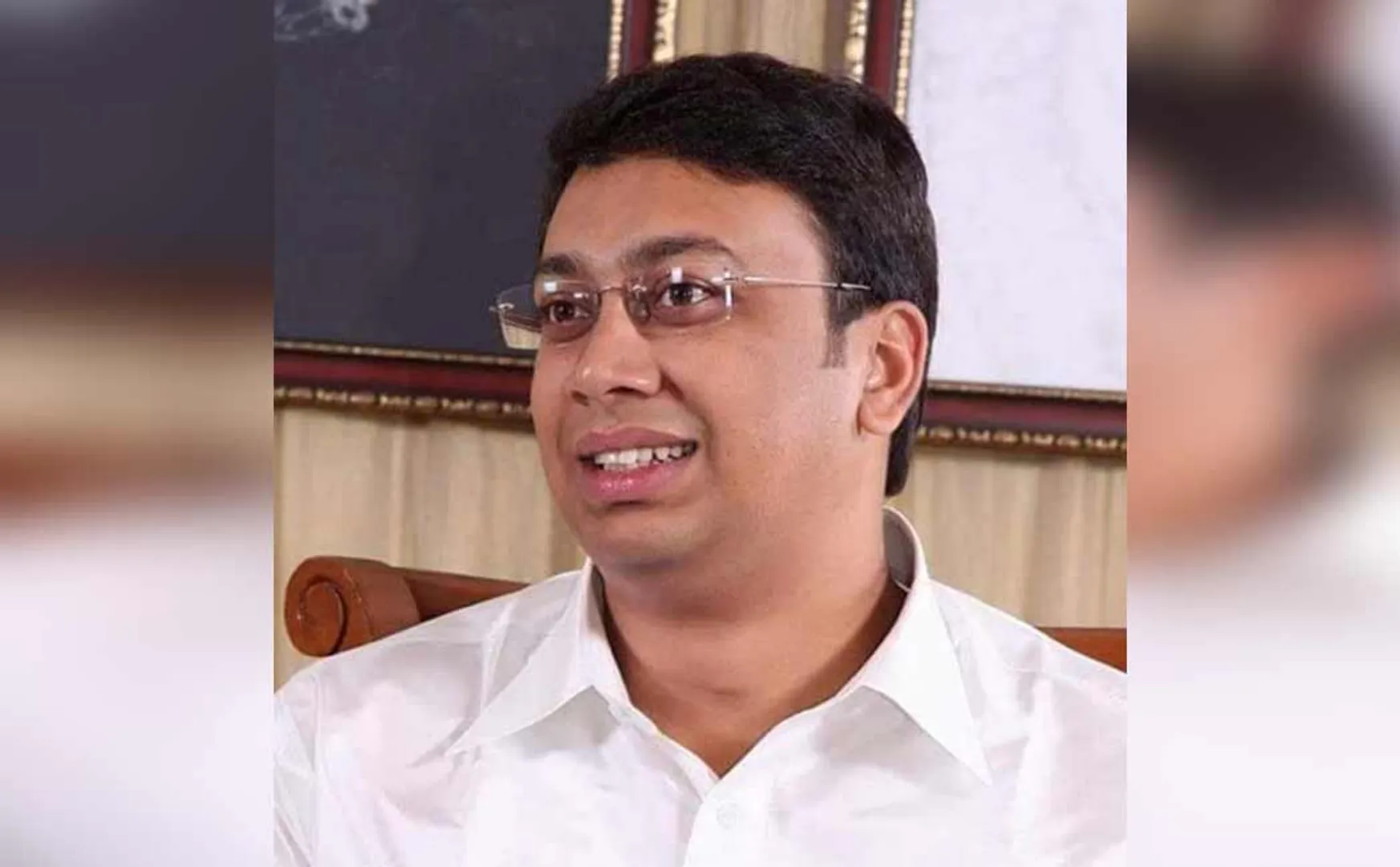 Elangovan's son Sanjay is contesting in the Erode East by-election
