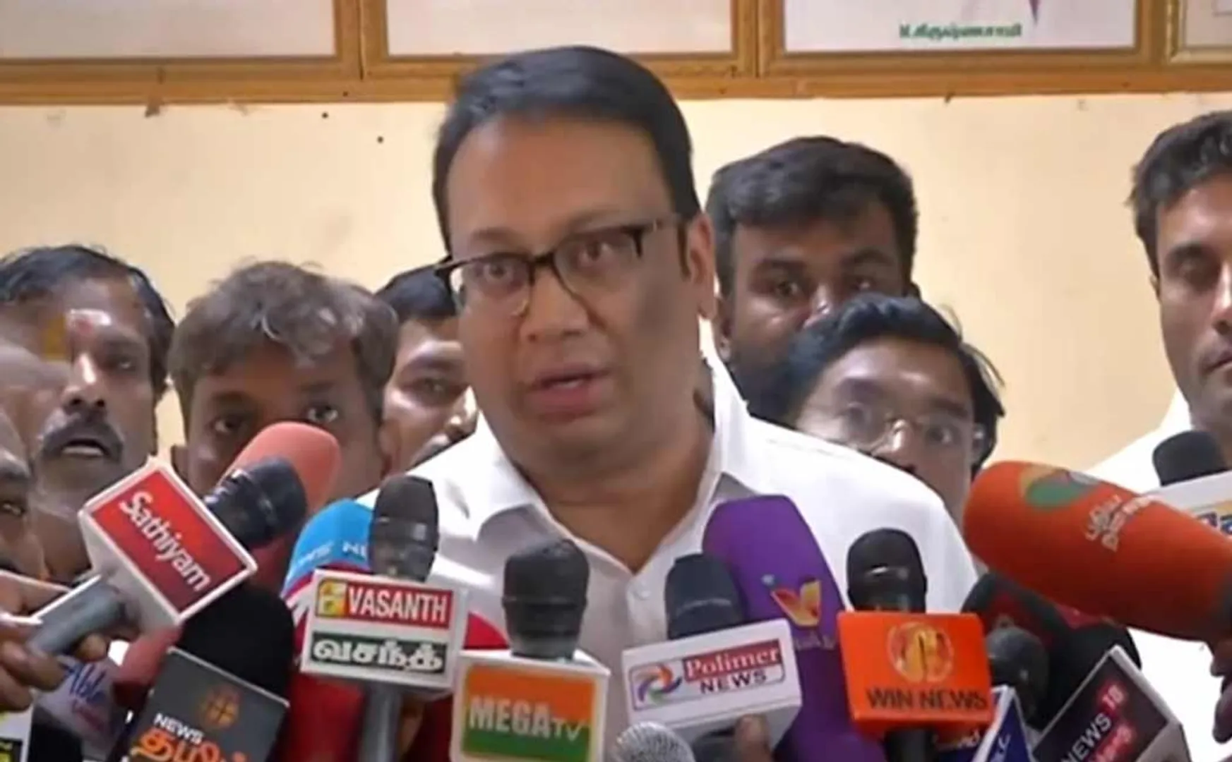 EVKS Ilangovan son sanjay contest erode east by-elections