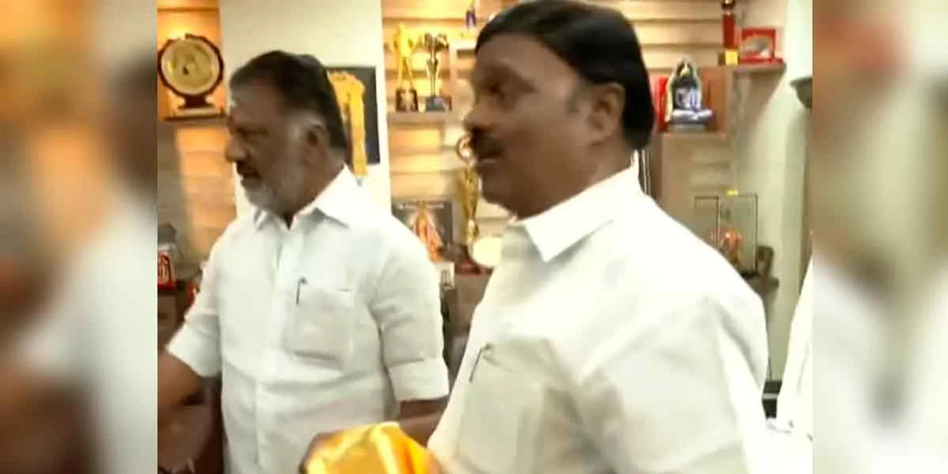 OPS meeting with A.C.Shanmugam