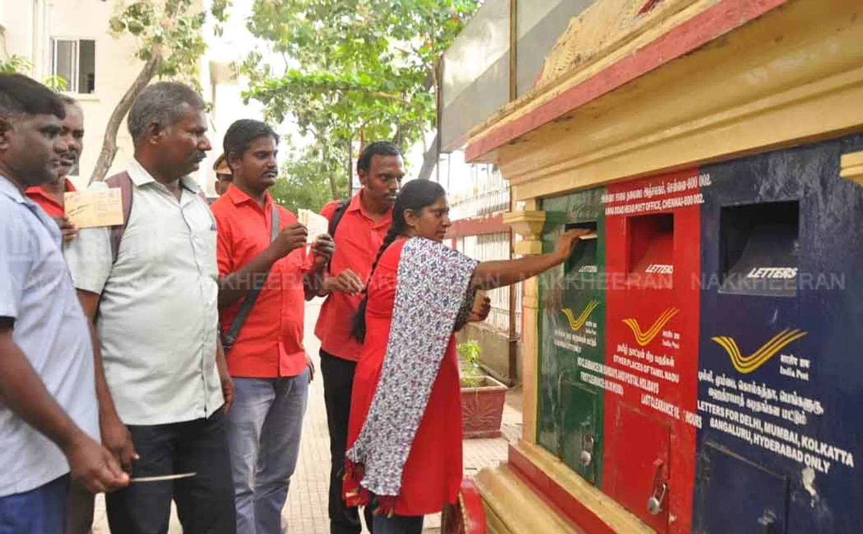 makkal athikaram amaippu  post card send to governor