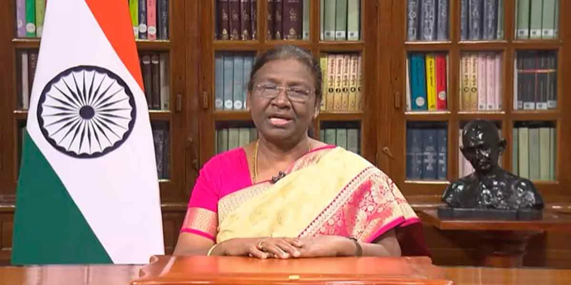  "We should be grateful to Ambedkar for giving us a political charter" - President Draupadi Murmu's speech