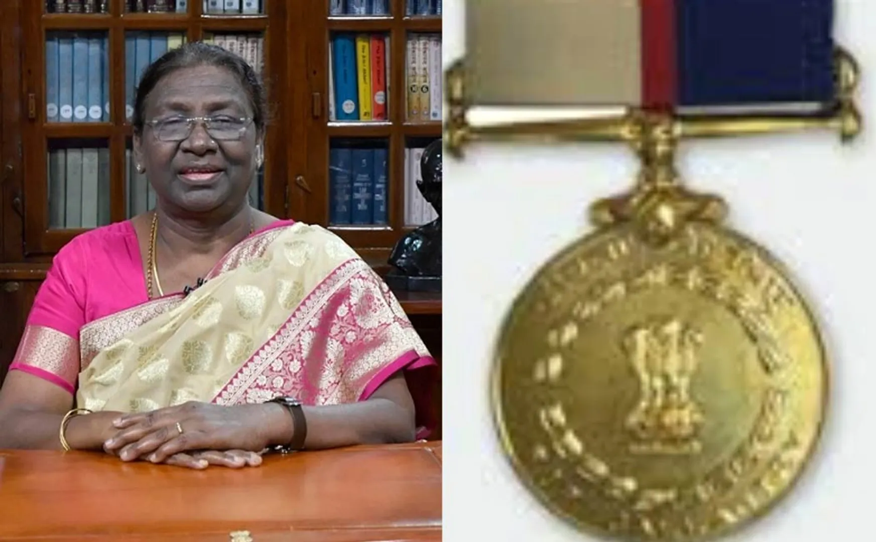President police medal announcement