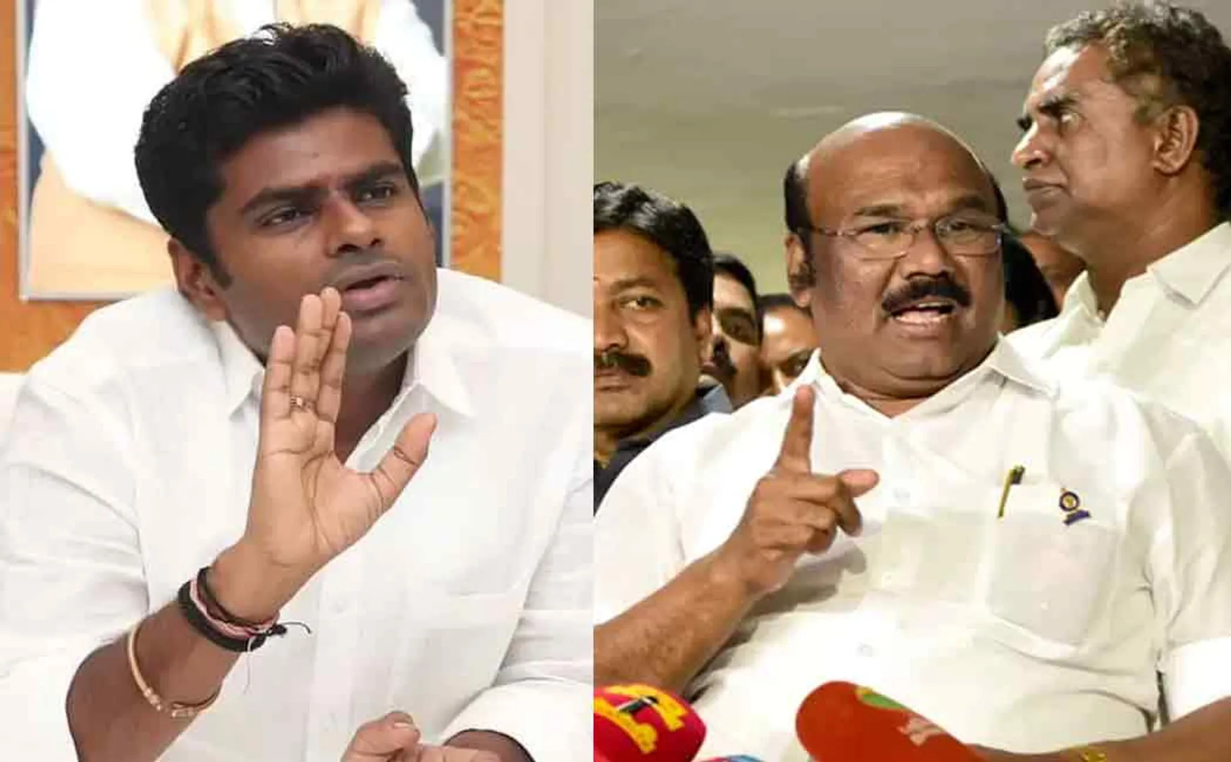 Jayakumar has expressed Annamalai's opinion about AIADMK